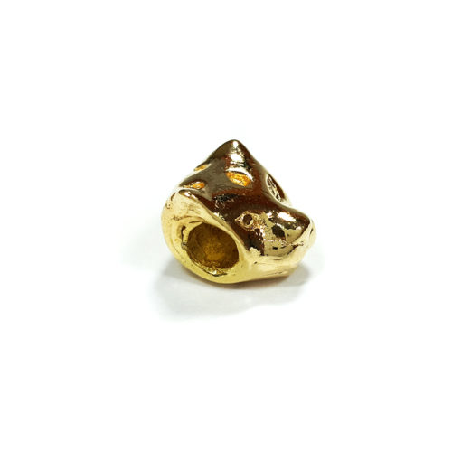 Berloque Folheado Ouro 18k Tigre