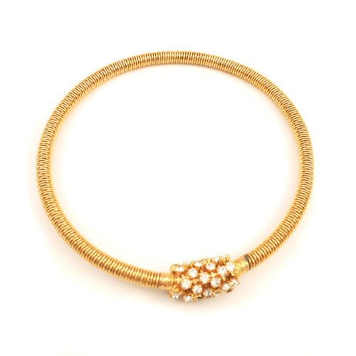 Pulseira Folheada Ouro 18K Com Zircônias