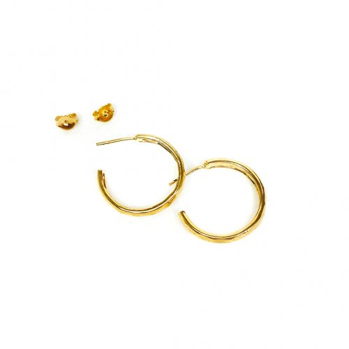 Brinco Folheado ouro 18K Argola